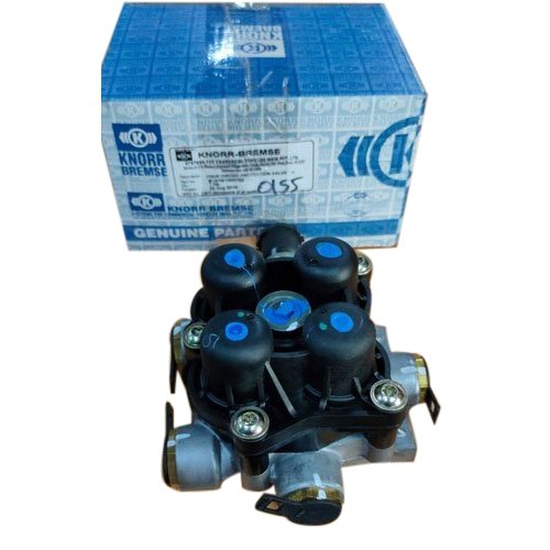 Knorr Bremse Aluminium, PVC Four Circuit Protection Tipper Valve, For Dump Trucks