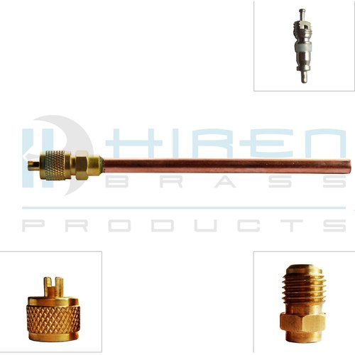 Nickle High Pressure Freon Charging Valve, Packaging Type: Box