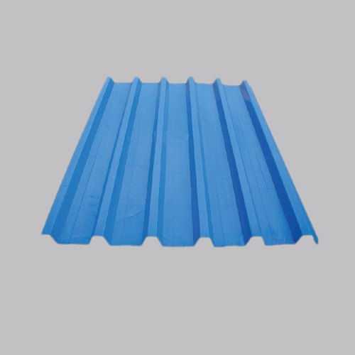 Hot Rolled Corrugated GI Troughed Roofing Sheet, Thickness: 0.35mm
