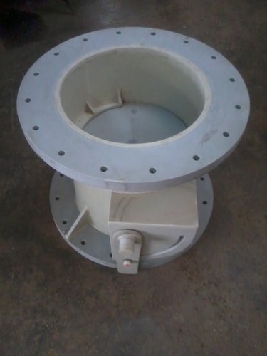 Medium Manual Frp Damper Valve, Size: 100mm To 1200mm, Flange System