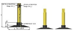 Rubber Base Scooter Tube Valve