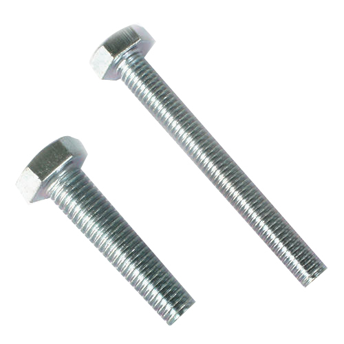 Silver Stainless Steel Full Thread Bolt, for Industrial
