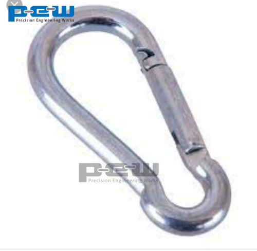 Zinc Plated G.I SNAPHOOK, Size/Capacity: 3mm To 20mm
