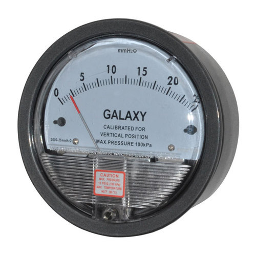 4 inch / 100 mm Low Cost Differential Pressure Gauge, For HVAC Systems