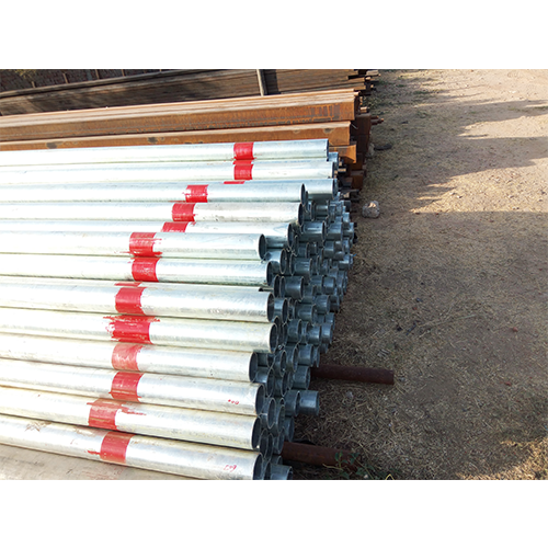 Round Galvanized Pipes, Size: 1