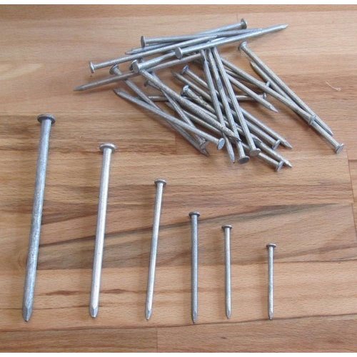 Galvanised Round Wire Nails, Packaging Type: Plastic Coated Paper Bag
