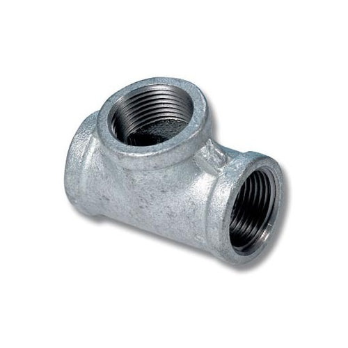 Female Galvanized Tee for Hydraulic Pipe, Size: 1 Inch