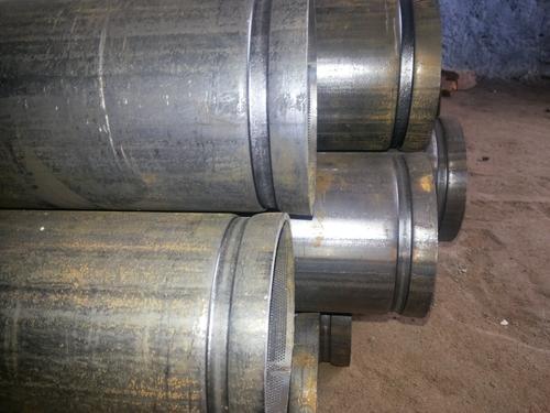 Round Galvanized Grooved Steel Pipes