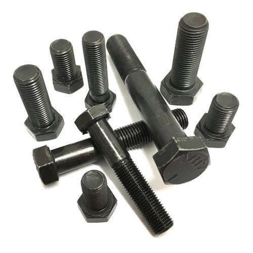 Round, Hex European GALVANIZED IRON BOLTS, Size: 6mm-150mm