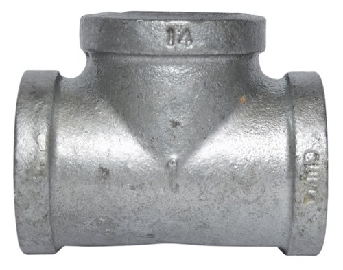 SS Galvanized Iron Equal Tee, For Plumbing Pipe