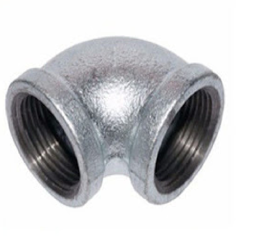 Short Radius Threaded Galvanized Reducing Elbow Elbow, For Chemical Fertilizer Pipe, Size: 150 mm