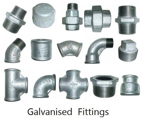 1/2 inch Threaded Galvanized Malleable Iron Pipe Fittings