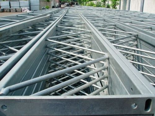 Prefab Rectangular Galvanized Steel Structures, for Solar / power grid