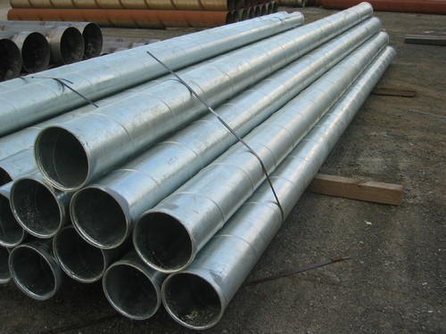 Round Galvanized Welded Pipes, Size: 3 inch