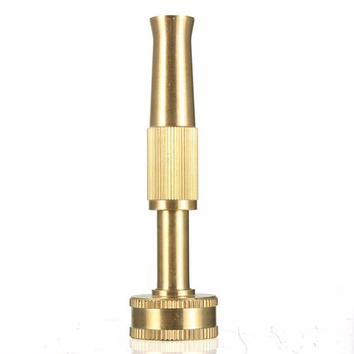 Garden Brass Adjustable Spray Nozzle, Size: 1 inch