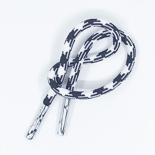 Black and White Garment Polyester Cord, For Garments