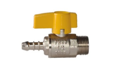 MATRIX Brass Gas Valve Male Threaded