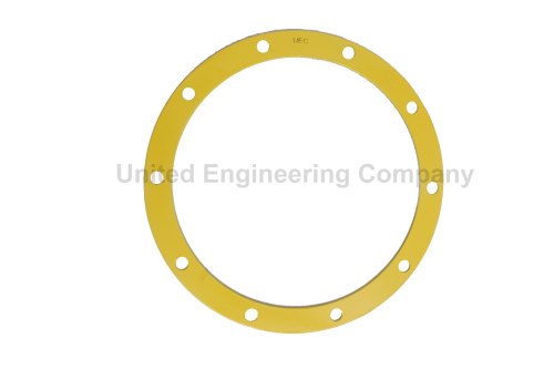 Yellow Rubber Exhaust Manifold Turbocharger Gasket, Thickness: 5 Mm