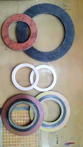Caf Red cut Gaskets, For Industrial, Thickness: 3mm To 5mm