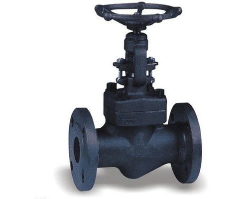 Black Flanged End Steel Gate Valve, Size: 5 Inch