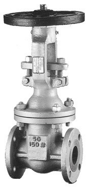 Cast Iron Gate Valves for Inflow of Water or Oil
