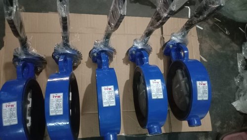 Cast Iron Lever Gear Operated Butterfly Valve