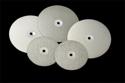 Silver Stainless Steel Gemstone Diamond Disc, For Industries