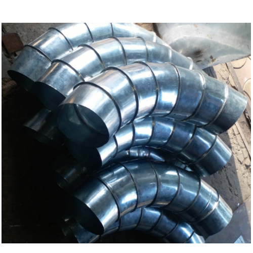 Galvanized Iron Electric Round GI Duct Bend, For Pipe Fittings