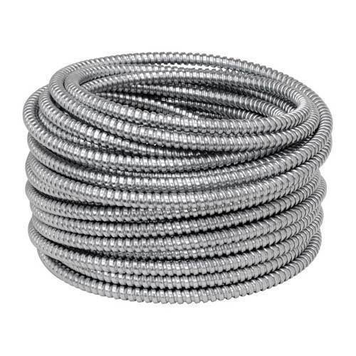 Silver Iron GI Flexible Conduit Hose Pipe, For Cable Harness, Outer Diameter: 3mm To 300mm