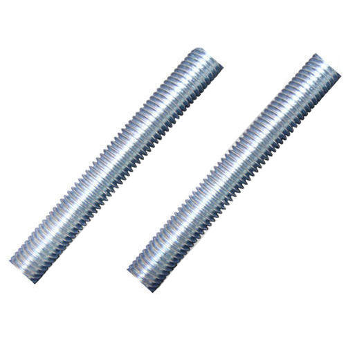 White Zinc Gi Full Threaded Rod, Size: 6mm To 20mm