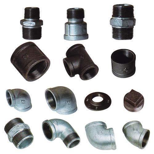Galvanized Iron Pipe Fitting, Size: 1/2 and 3/4 Inch