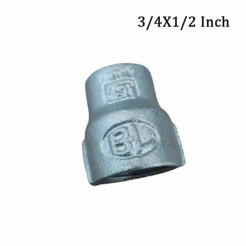 VTC Gi Reducer Socket, Material: Galvanized Iron, Size: 4X1.5 Inch