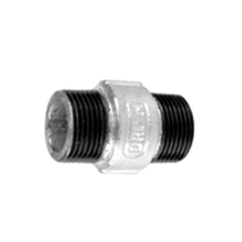 Galvanised Iron GI Tank Nipple, Size: 15 mm