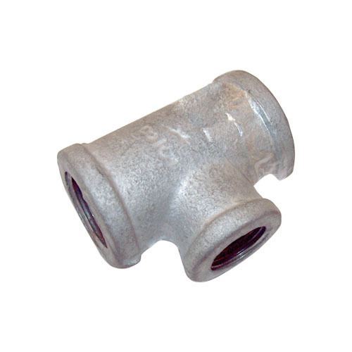 Galvanized iron Straight GI Tee, For Plumbing Pipe