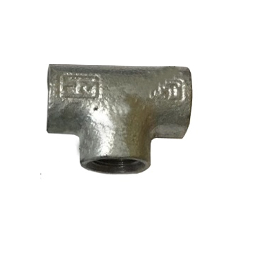 Cast Iron Threaded GI Pipe Tee