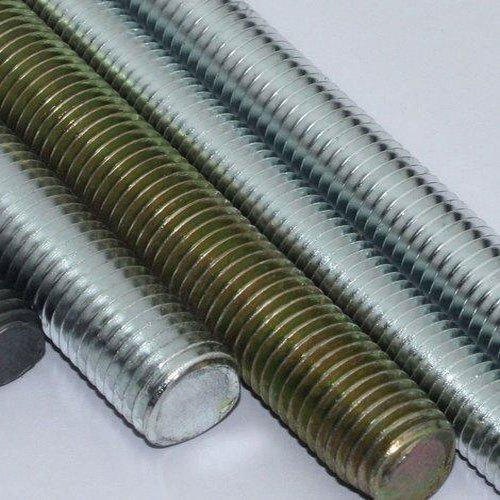 Galvanized Iron Threaded Rods, Size: M10