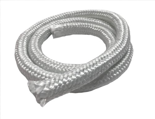 White 20 mm Fiberglass Braided Rope, For Industrial