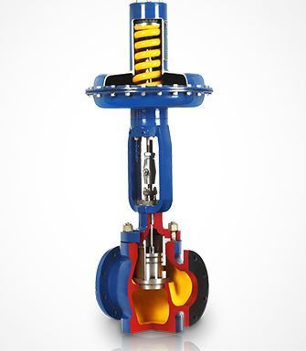 RK Control SS Globe Valve with Pneumatic Actuator