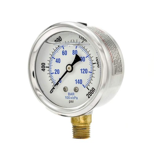 PED-LOCK Glycerin Filled Gauge