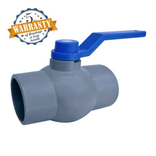 Jepal Solid Ball Valve Long Handle MS Plate Gray, Size: 50 Mm (2)