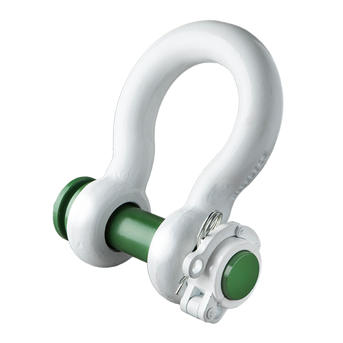 Green Pin Locking Clamp ROV Shackle, For Material Handling