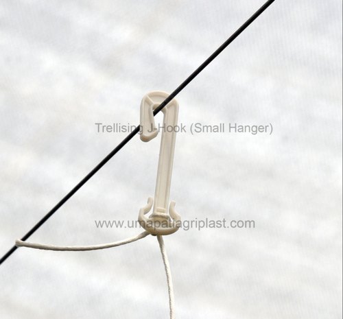 Plastic Greenhouse Trellising J Hook