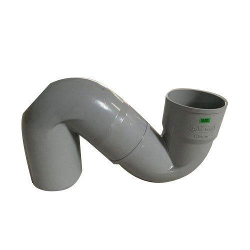 Grey PVC S Bend Trap, For Plumbing Pipe, Packaging Type: Box