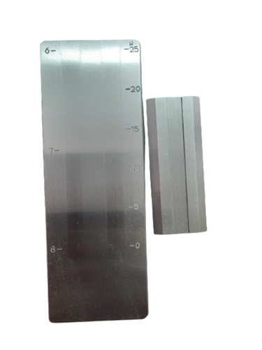 Stainless Steel Grey Hegman Gauge, Rectangular