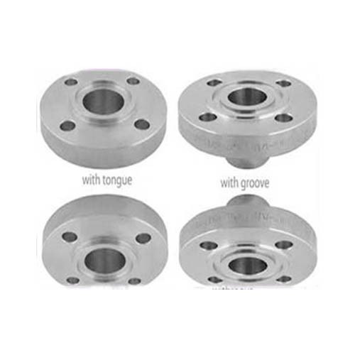 Stainless Steel Circular Groove Tongue Flanges, Size: 1-5 inch
