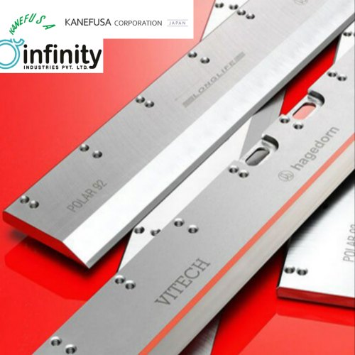18 % Tungsten ( HSS) Japanese Paper Cutting Knife, Polar-115 HSS, For Industrial, Size: 1390x160x13.75mm
