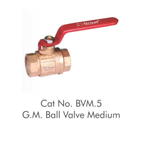 Orient Gun Metal Medium Ball Valve, Packaging Type: Box