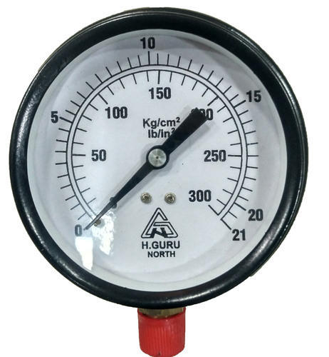 6 inch / 150 mm H.GURU Commercial Pressure Gauge, For Industrial
