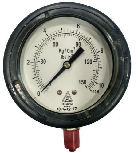 Commercial Dial Type H Guru Pressure Gauge, Model Name/Number: Hgupg