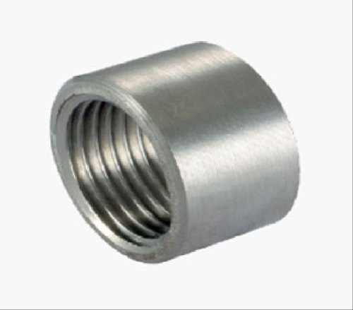 SS Threaded Half Coupling, For Plumbing Pipe
